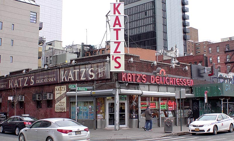 Restaurant Katz’s Deli : Quand Harry rencontre Sally